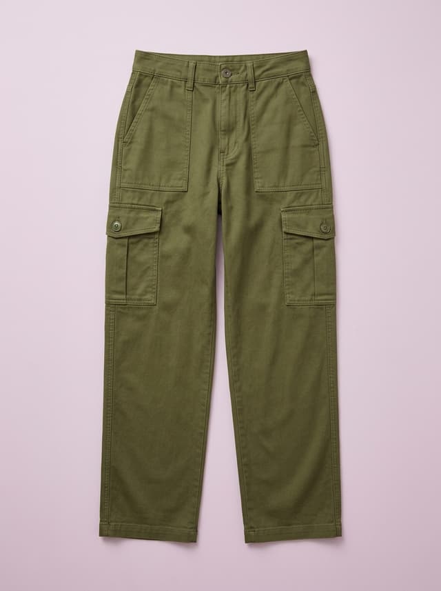 Olive Cargo Pants