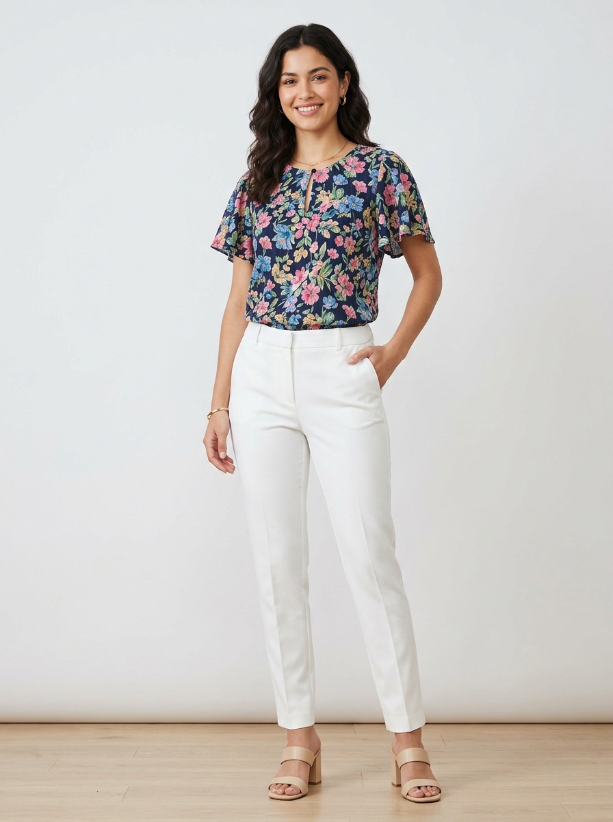ELYSE HALLIE CRINKLE SHIRT